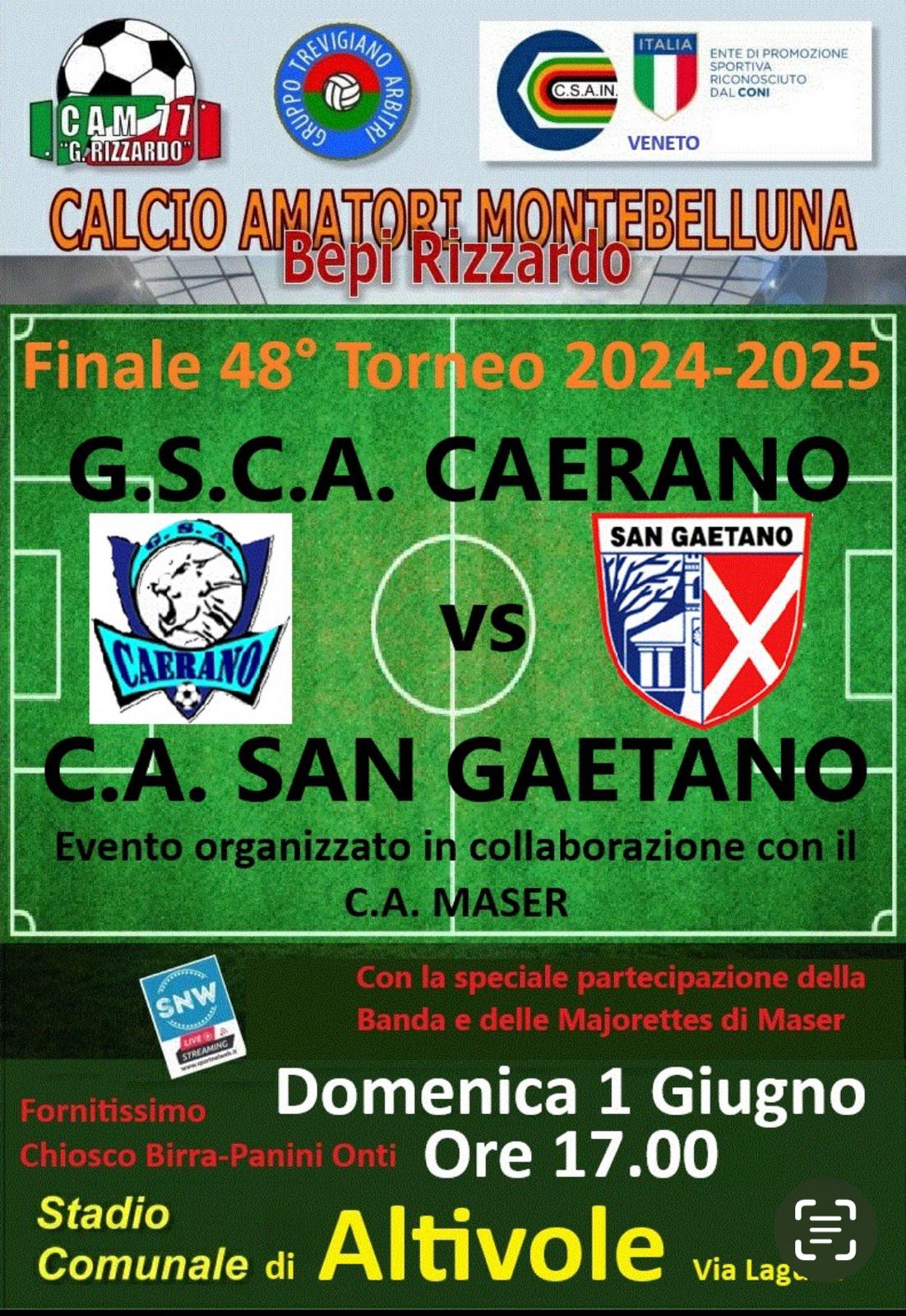 FINALE 48° TORNEO